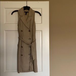 100% linen INC tench dress
